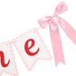 Strawberry One High Chair Banner,Strawberry First/1st Party Birthday Decor