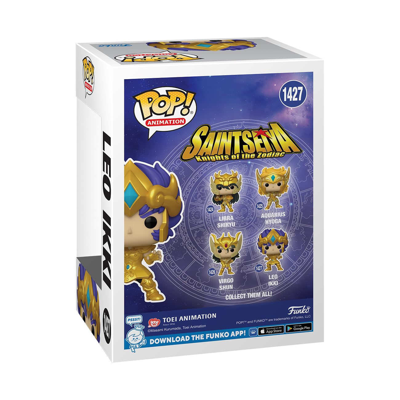 Funko POP! Animation: Saint Seiya - Gold Leo Phoenix Ikki - Collectable Vinyl Figure - Gift Idea - Official Merchandise - for Kids & Adults - Anime