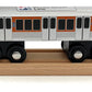 MUNI PALS MP05-1104 Wooden Subway Train Car Septa BSL Broad Street Orange Line Child Safe and Tested Wood Broad Street