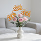 Orange Class of 2026 Double-sided Graduation Table Centerpieces, 12 Pcs Grad Party Decorations with Sticks, Graduation 2026 Party Supplies for Table