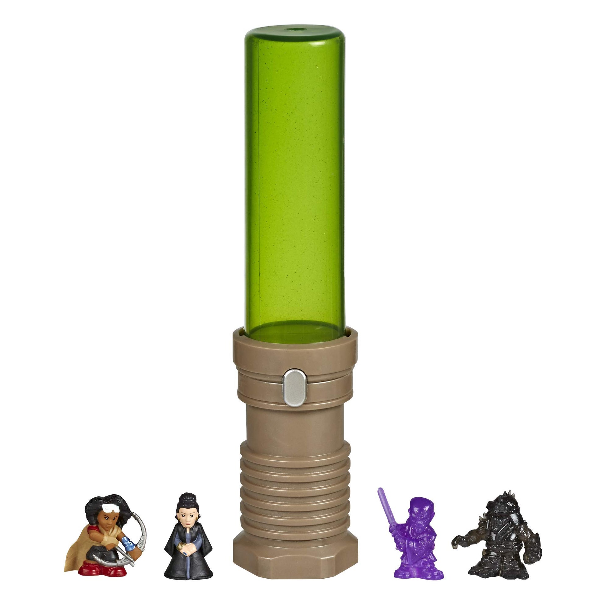 STAR WARS Micro Force Wow! Series 3 - Mini Collectible Figures in Lightsaber Toy Surprise Pack (Packaging My Vary)