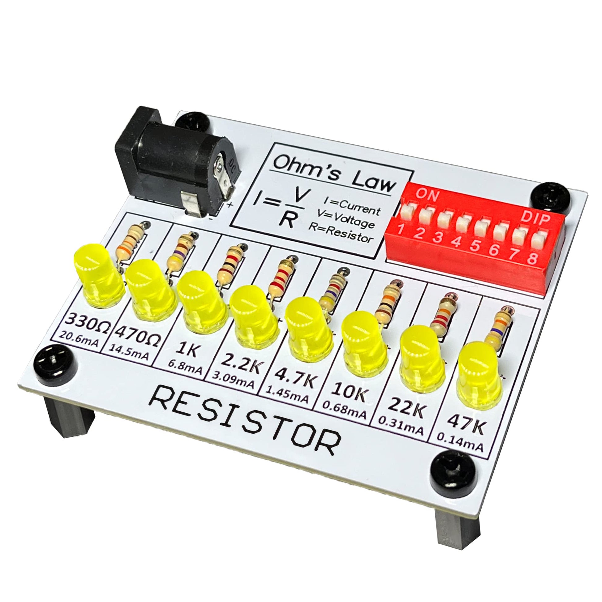 Soldering Practice Kit Learning Electronics Training Board