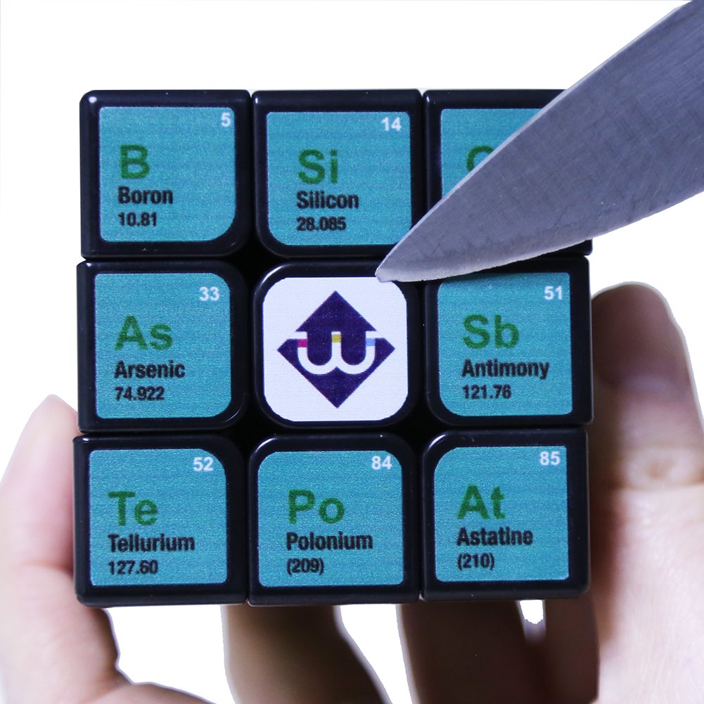 Periodic Table 3x3 Speed Cube Puzzle Magic Cube Toy