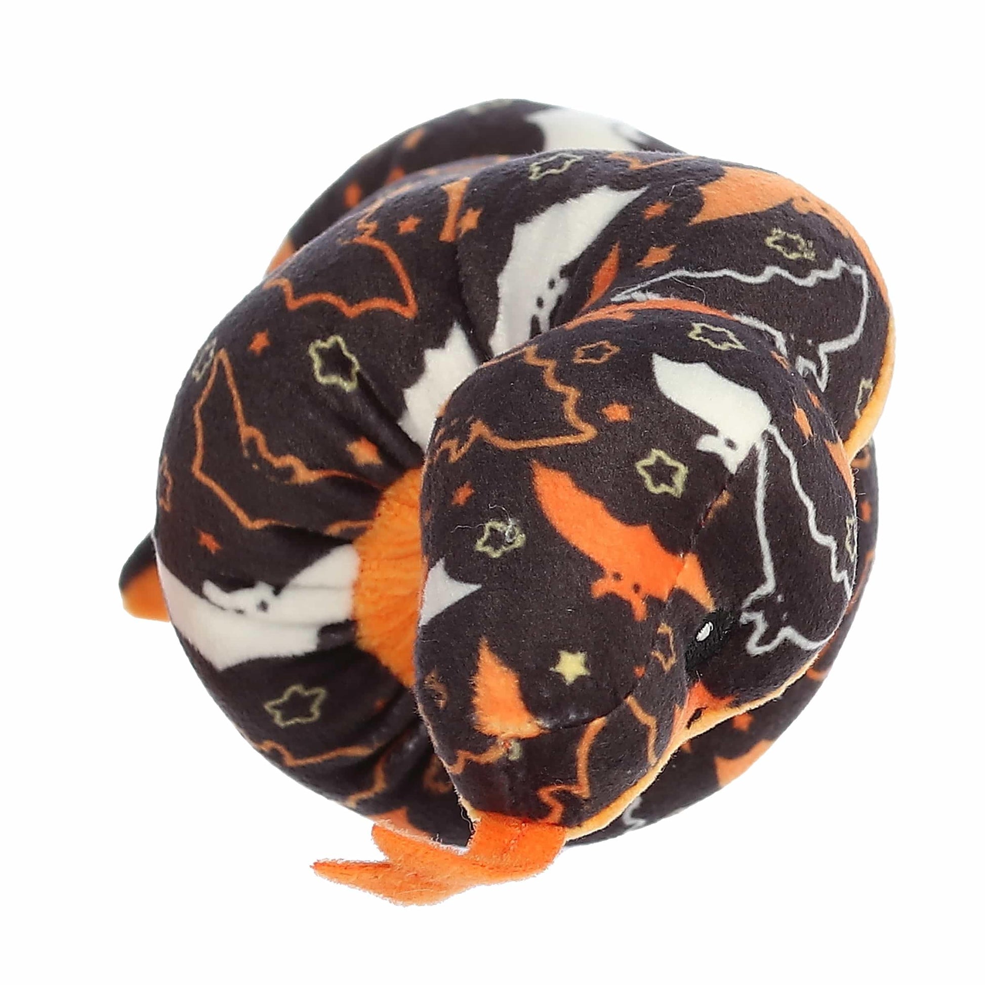 Aurora Spooky Snake Night Flight Snake Stuffed Animal - Vibrant Colors for an Eye-Catching Design - Perfect for Halloween Costumes and Gifts
