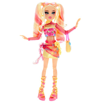 PhatMojo Dress to Impress - Bubblegum Gal Fashion Doll - Series 1 Wave 1 - 11.5-Inch Tall - Includes DLC Code Redeemable on Roblox - Officially