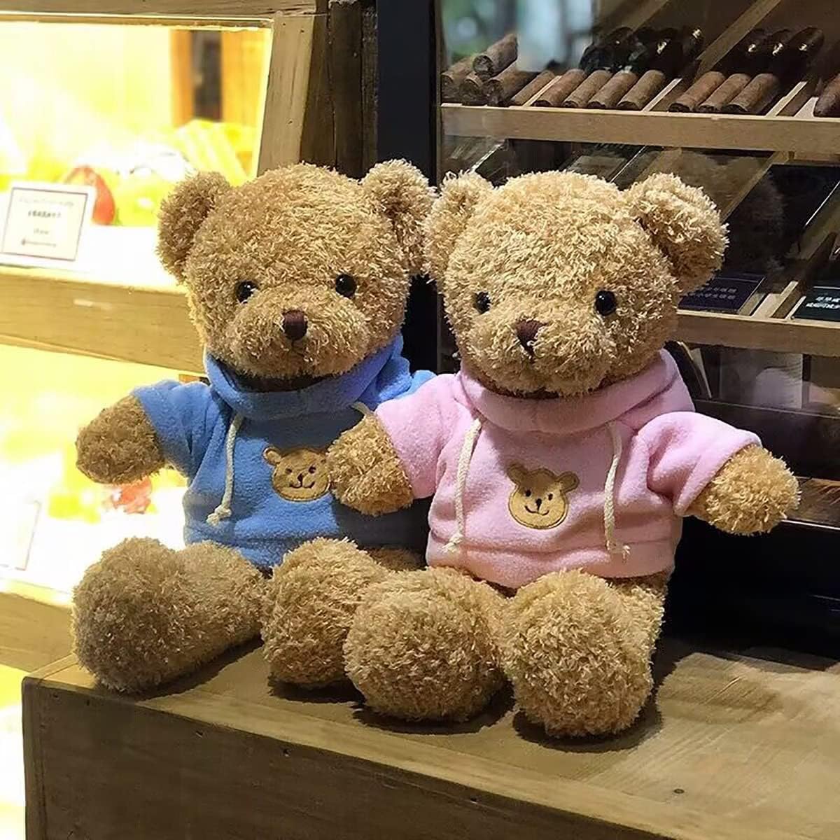 Sibupue Teddy Bear Stuffed Animals Soft Plush Cute Teddy Bear Doll for Boys Girls 11.8in(taidi Xiong fense)