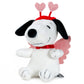 Hallmark Peanuts Snoopy Zip-a-Long Plush Toy, 3.5" (Cupid) Gift for Kids, Grandchildren, Collector, Valentine's Day