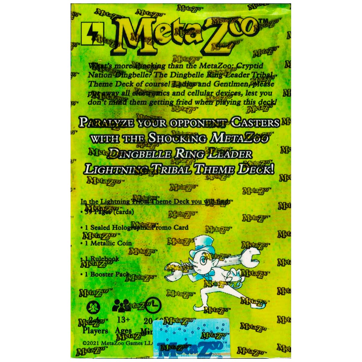 MetaZoo Cryptid Nation - Tribal Theme Deck (Dingbelle Ring Leader) (2nd Edition)