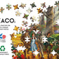 Ceaco - Thomas Kinkade Follow the Yellow - 1000 Piece Puzzle for Adults