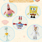 ROLOSO Toy Building Brick Blocks Sets Display Box kit Action Figures Pineapple House Patrick Stone Star Home for Boys and Girls Kids Age 2-4, 3-5