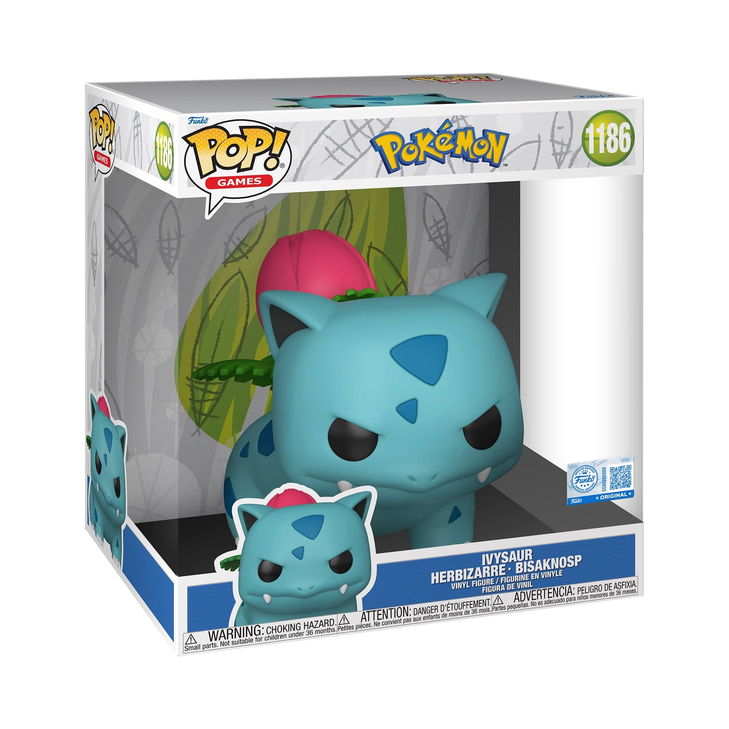 Funko Pop! Jumbo: Pokemon - Ivysaur