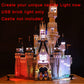 3 Packs X LED Down Lights (USB Powered Brick White LED), Compatible with Lego Bricks or Major Brand Bowerful