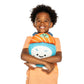 Ami Amis™ Jumbo Suzshi - Soft Crochet Sushi Plush, Extra Cuddly 10" Collectible, Cute Knit Toy for Sushi Lovers & Plush Fans