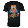 Funko Pop! Boxed Tee: Marvel Holiday - Gingerbread Iron Man - M