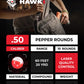 Hawki .50 Cal Pepper Balls for Paintball Guns 10 Pack