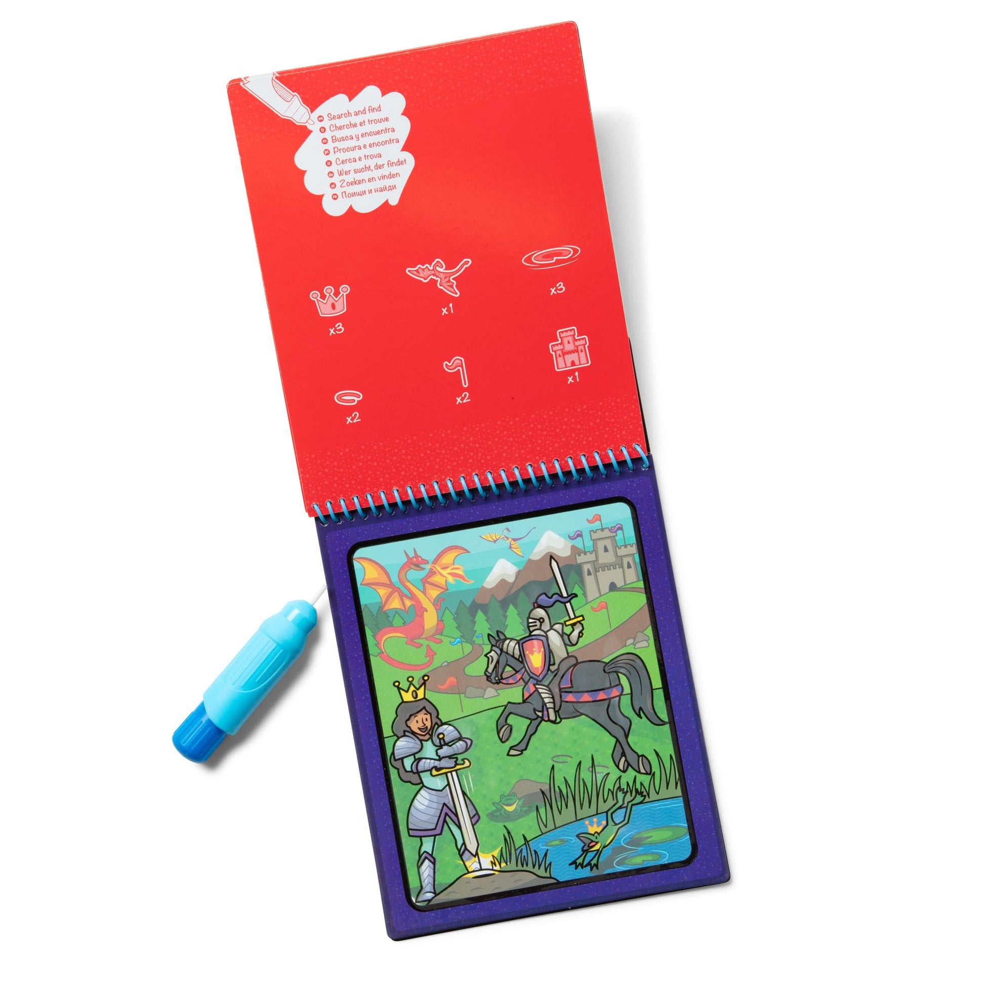 Melissa & Doug Water Wow! Adventure | Water Reveal Travel Book | Activity Pad | 3+ | Gift for Boy or Girl