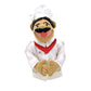 Melissa & Doug Chef Puppet (Al Dente) with Detachable Wooden Rod Pretend Play Chef Puppet Pepe