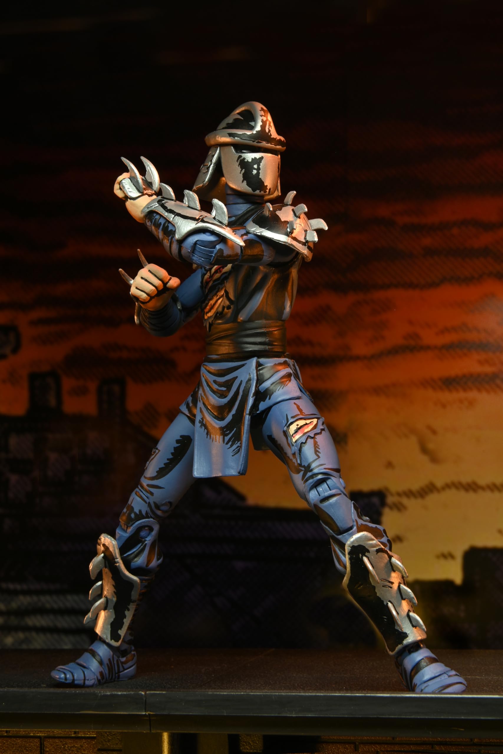 NECA TMNT Mirage Battle Dam Shredder 7" Scale Action Figure