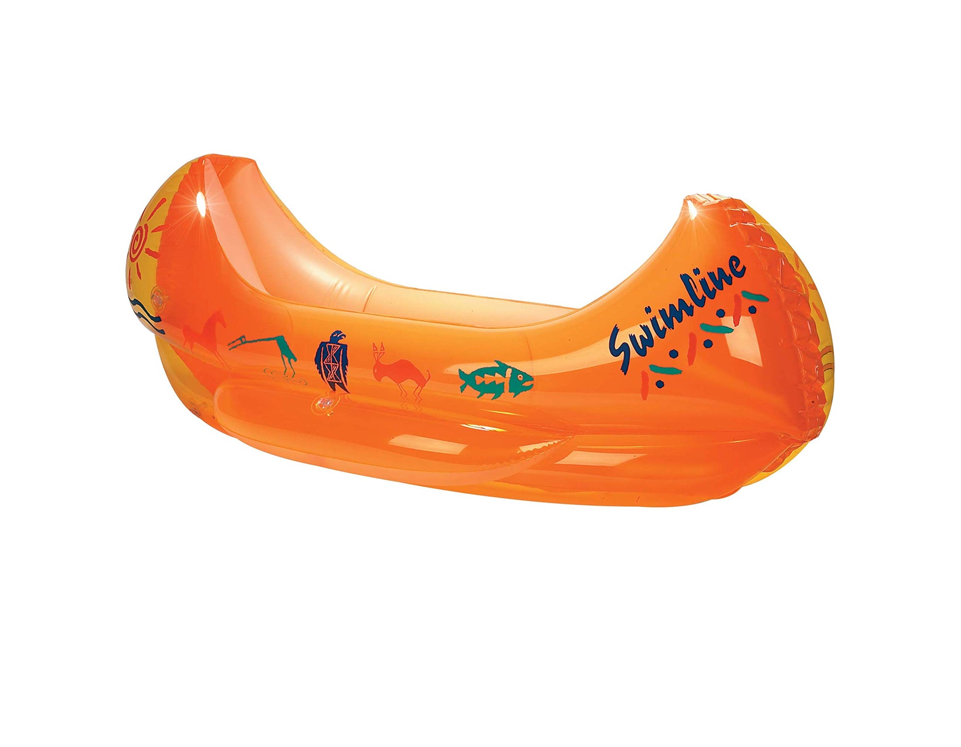 SWIMLINE | Inflatable Ride-On Pool Float and Raft| 48" | Kiddy Canoe