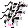 Bedwina Inflatable Cow Toys Set of 3, Cute Cartoon Inflatable Farm Animals Party Decorations, Blow Up Cow Yard Game Props for Kids Birthday