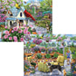 Bits and Pieces - 4-in-1 Multi-Pack 300 Piece Jigsaw Puzzles for Adults - Jigsaw Puzzle Set Bundle by Mary Thompson, Completed Puzzle Size: 16" x 20"