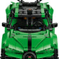 LEGO Technic Green Bugatti Chiron Pur Sport Hypercar Set #42241 - 771 Pieces, Working W16 Engine, Steering Control, Opening Doors & Hood | Ages 9+ |