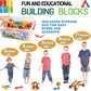 170 Pcs STEM Building Toys for Kids Ages 4-8, Building Blocks Educational Construction Engineering Building Kit for Ages 3 4 5 6 7 8 9 Year Old