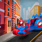 Jazwares Spidey and His Amazing Friends 2 n 1 Web Strike Feature Vehicle - Must-Have Toy for All Fans