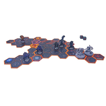 THQ Darksiders: The Forbidden Land Board Game - Cooperative Dungeon Crawler Experience with Exclusive Campaign Book, Miniatures, and Customizable
