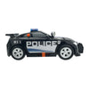 Mighty Fleet Power Movers 15” Interactive Police Car Toy - Motion Drive Motorized Action, Flashing Lights & Siren, Working Spotlight, Batteries