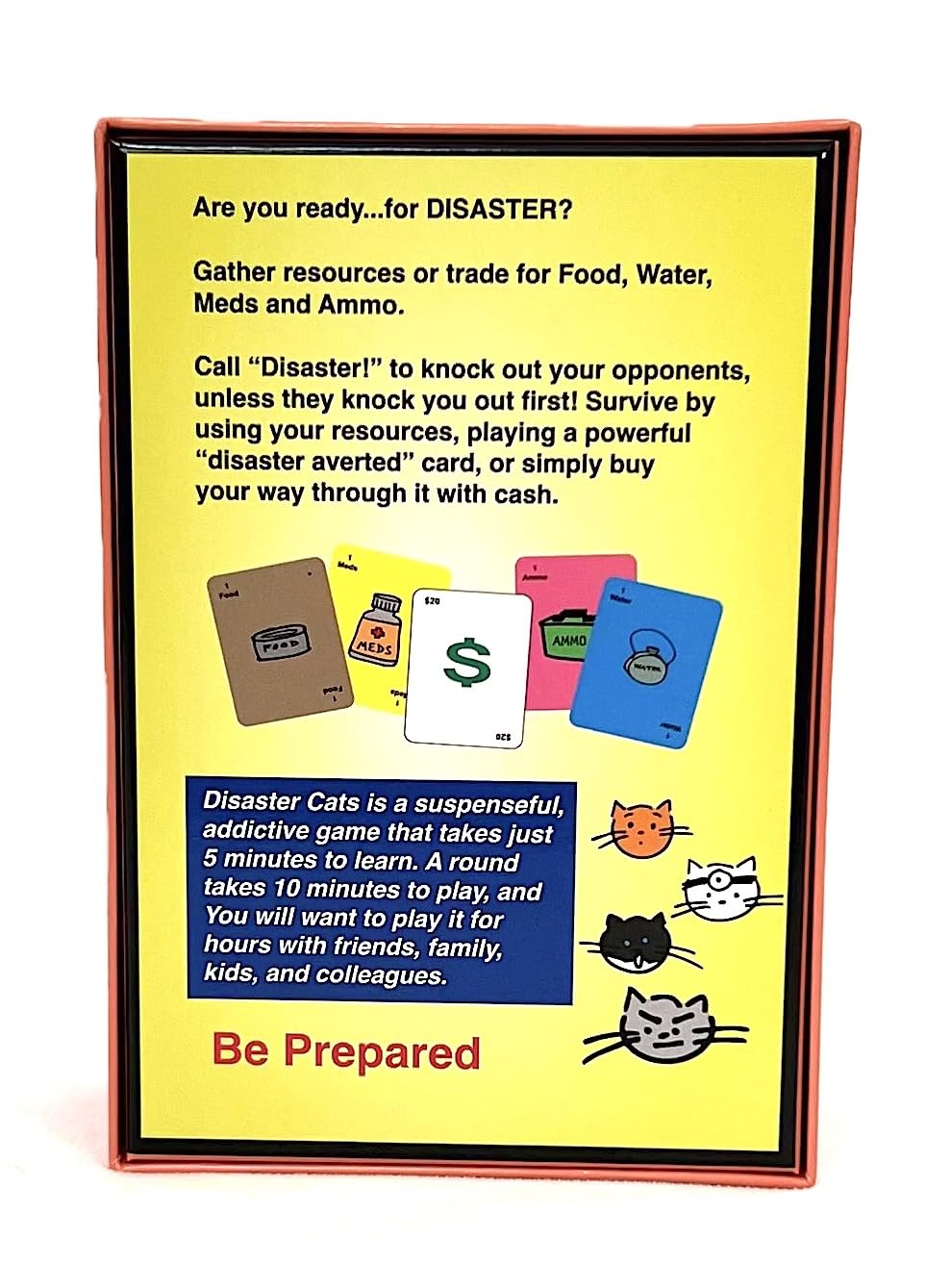 Maks Products Disaster Cats - a Fun and suspenseful Family Card Game