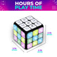 Toysery Flashing Cube Electronic Memory & Brain Game. 7-in-1 STEM and Handheld Learning. Ages 8+ Years