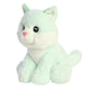 Aurora® Eco-Friendly Eco Nation™ Neo Kitty Stuffed Animal - Environmental Consciousness - Recycled Materials - Green 8.5 Inches