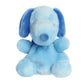 Aurora Peanuts 5" Blue Snoopy Color Collection Palm Pals Plush