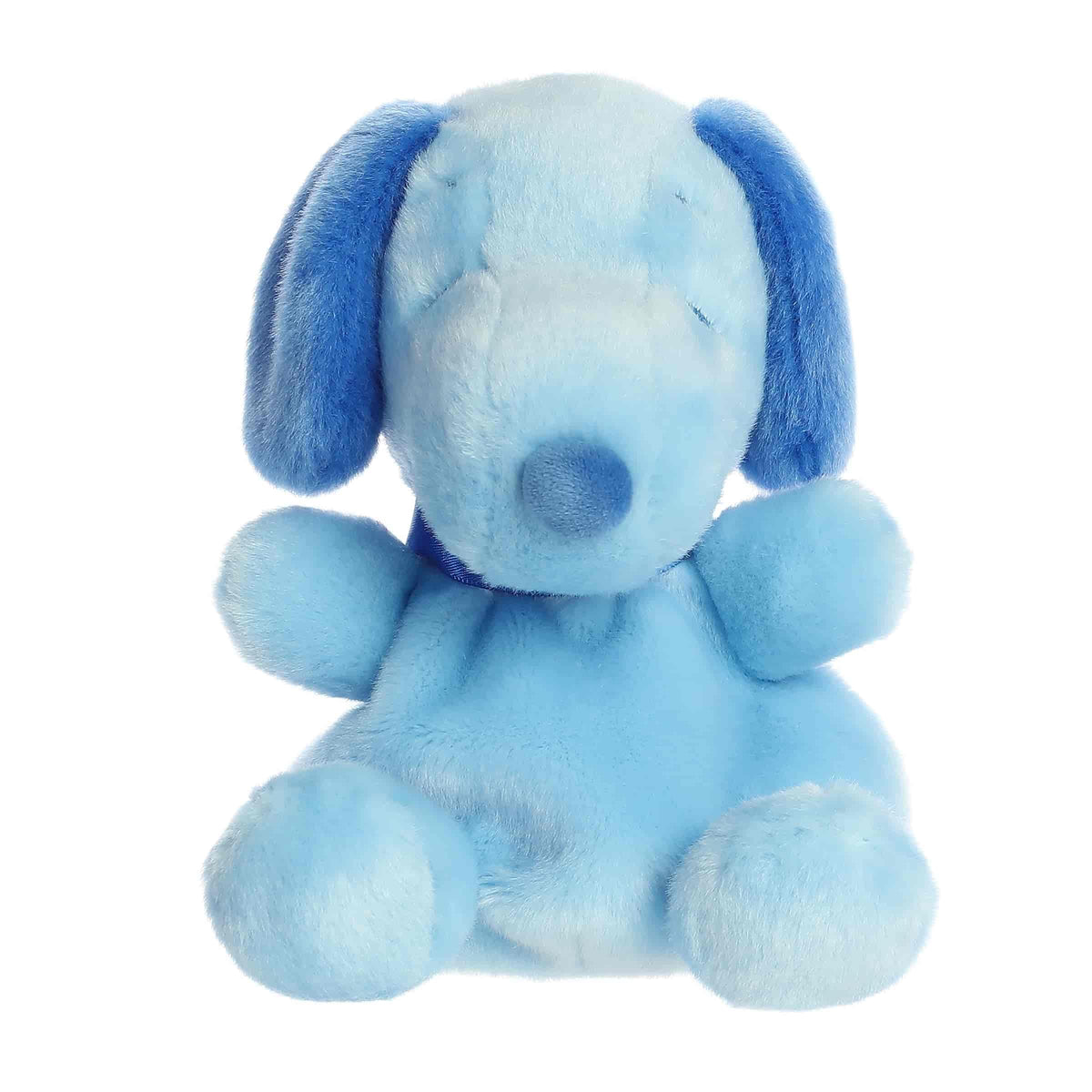 Aurora Peanuts 5" Blue Snoopy Color Collection Palm Pals Plush