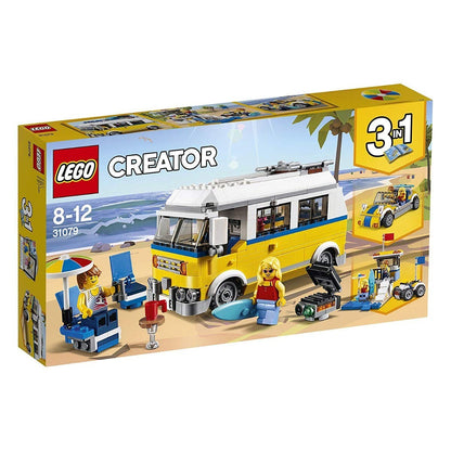 LEGO Creator 3in1 Sunshine Surfer Van 31079 Building Kit (379 Pieces)