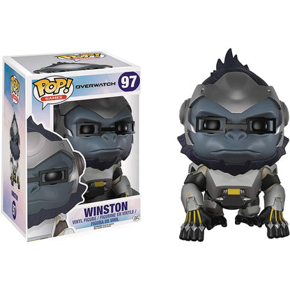 Funko Pop! Games: Overwatch Action Figure - Winston, 6"