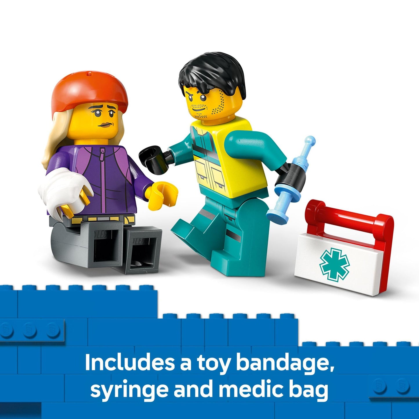 LEGO City Emergency Ambulance Toy - Building Sensory Toy for Kids, Boys and Girls, Ages 5+ - Educational, Learning Gift Idea for Birthdays