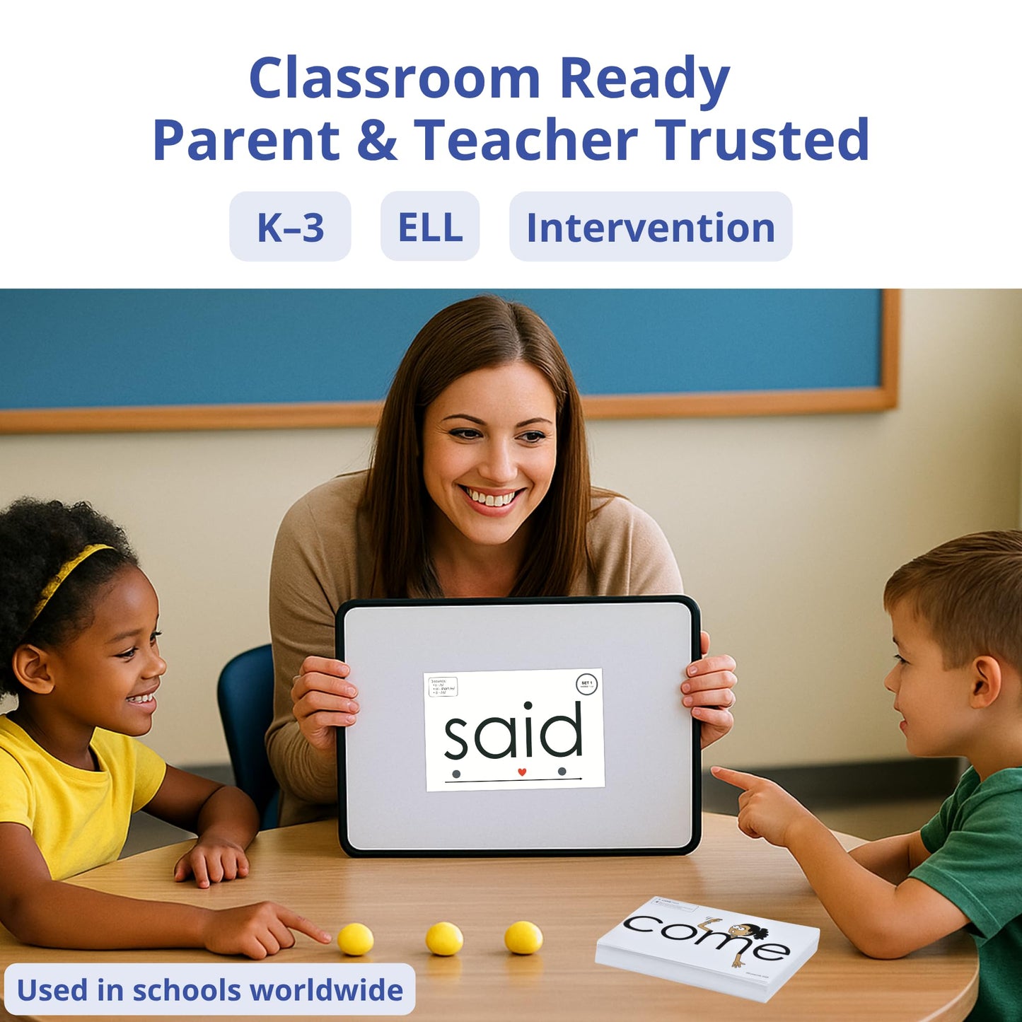 Eyewords Sight Word Flash Cards Set 1, Model EW-25