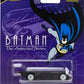 Hot Wheels Pop Culture Batman: The Animated Series Batmobile Die-Cast Vehicle, 1:64 Scale, Real Riders, Metal/Metal