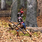 W. Britain Woodland Indian Attacking with Trade Axe 1:30 Scale Metal Figurine
