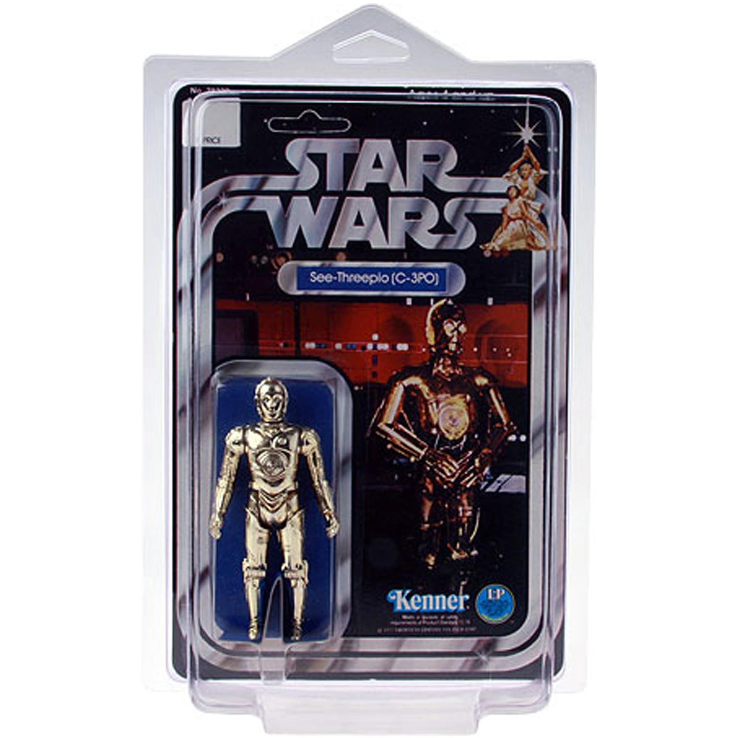 Protech STAR1 Star Case Storage / Display for Vintage and Modern Standard Style Star Wars Carded Figure, 6" W x 9" H x 2.25" D, 10-Pack