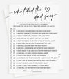 All Ewired Up 50 Baby Shower What Did the Dad Say Game (50-Cards) Fun Baby Shower Game Activity, Gender Neutral Boy or Girl, Co-Ed, Minimalist