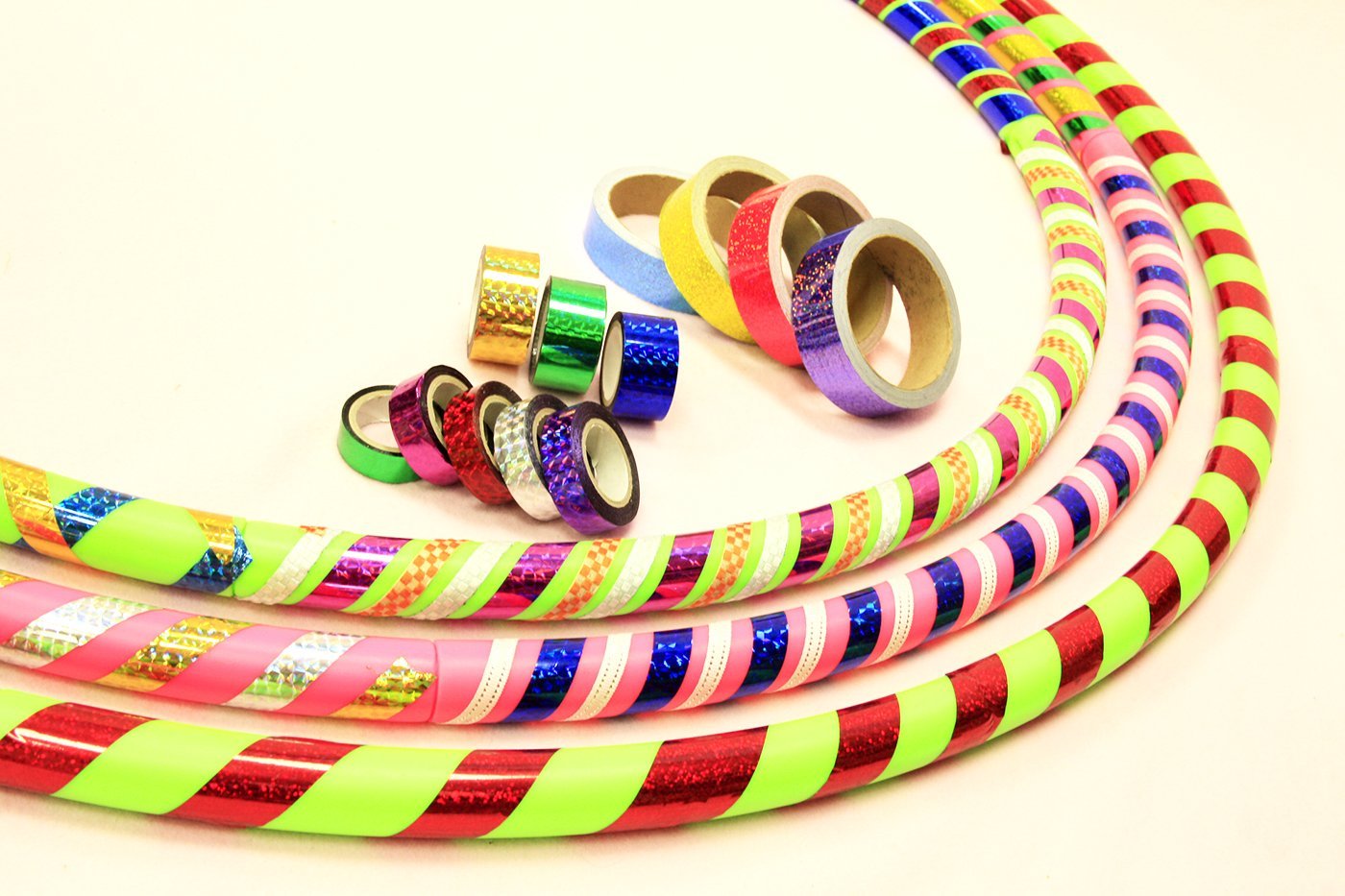 Sports Hoop DIY Hoop 2B, 1.8 lb Large, Pink, 2 Tapes Included, Fat Loss