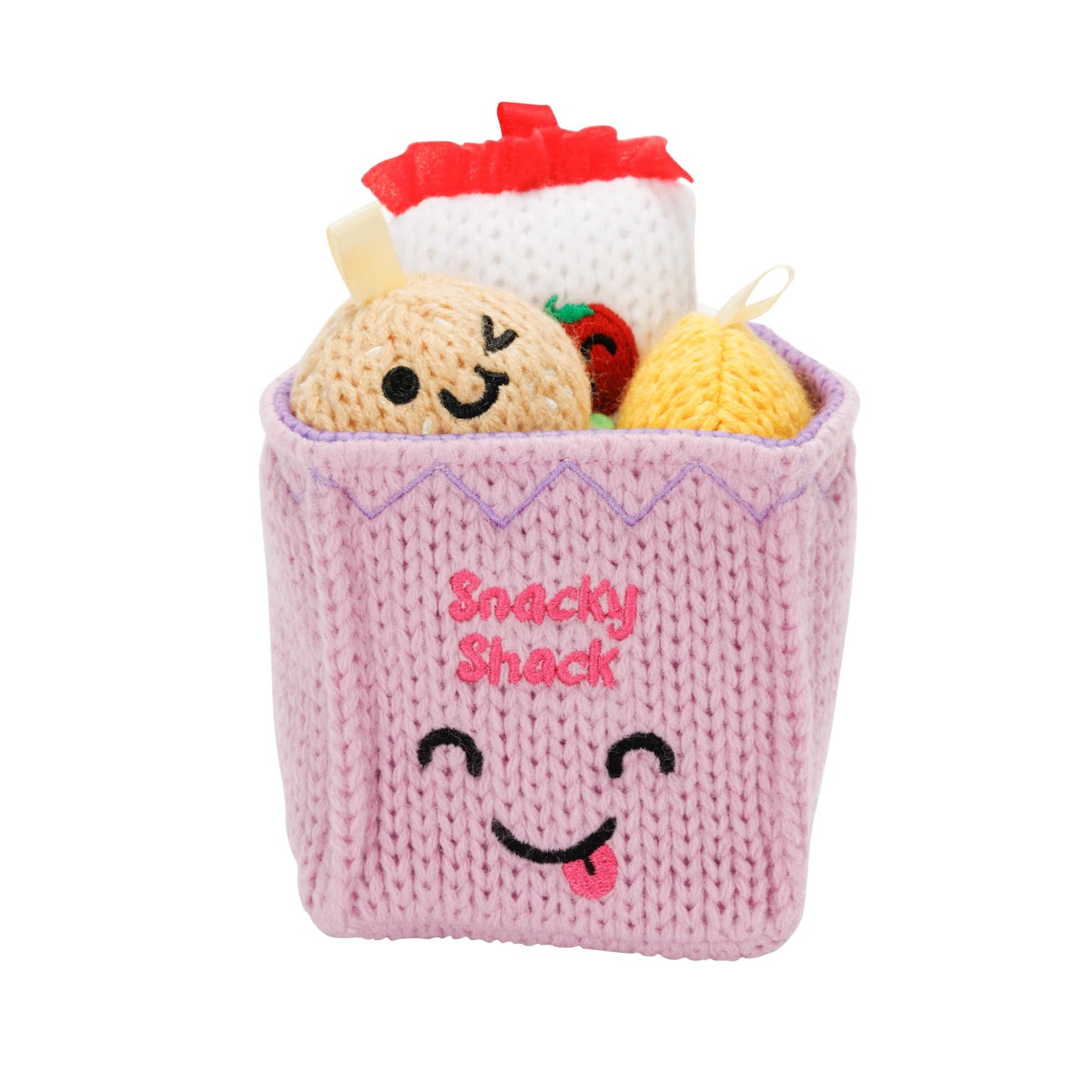 Ami Amis™ Fast Food Multipack Mini Soft and Cozy Crochet Plush, Adorably Cute Details, Pocket Sized for on the Go Play! Collection Enthusiasts