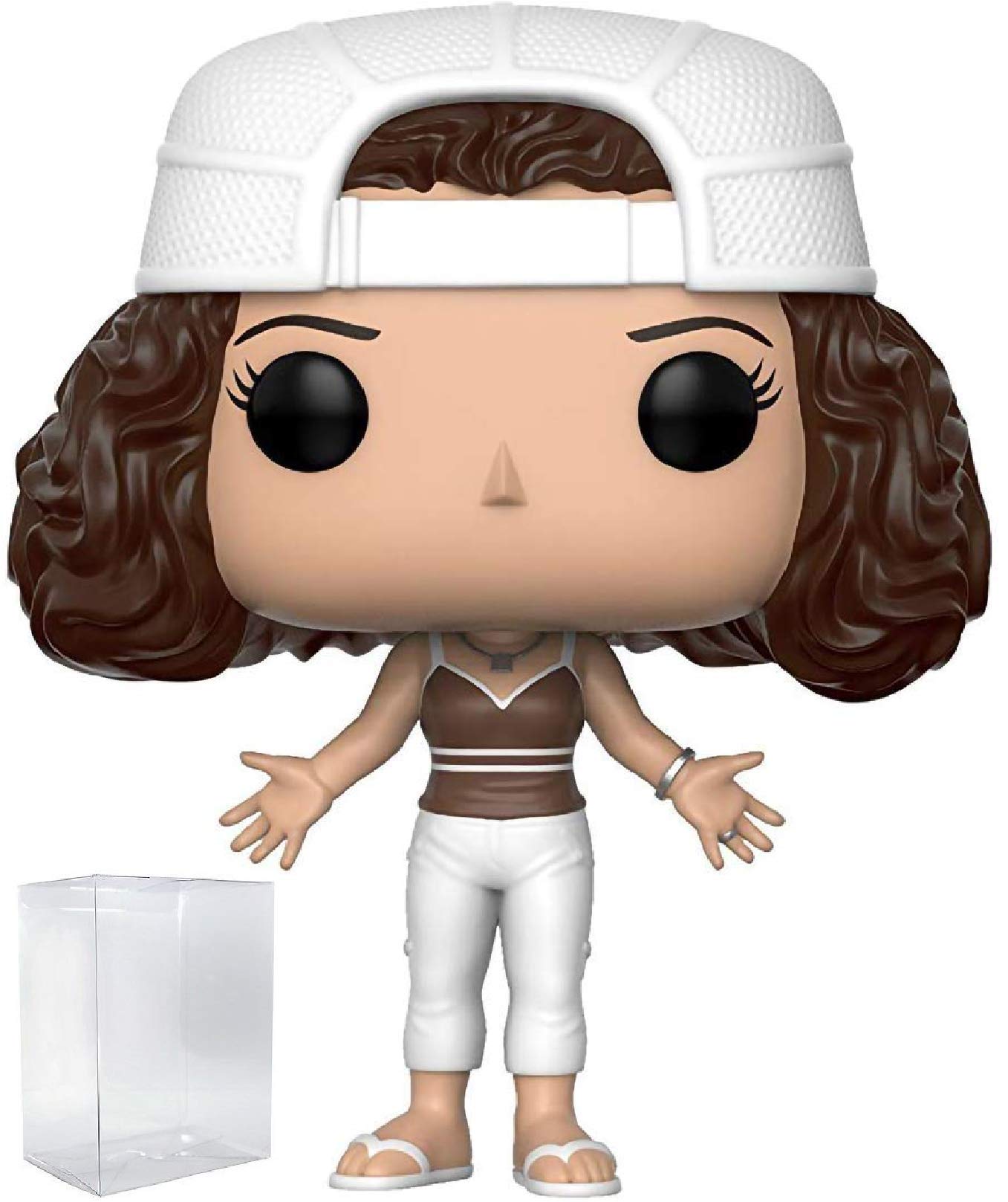 Funko Pop! TV: Friends - Monica Geller Limited Edition Chase Pop! Vinyl Figure (Bundled with Compatible Pop Box Protector Case), Multicolored, (3.75