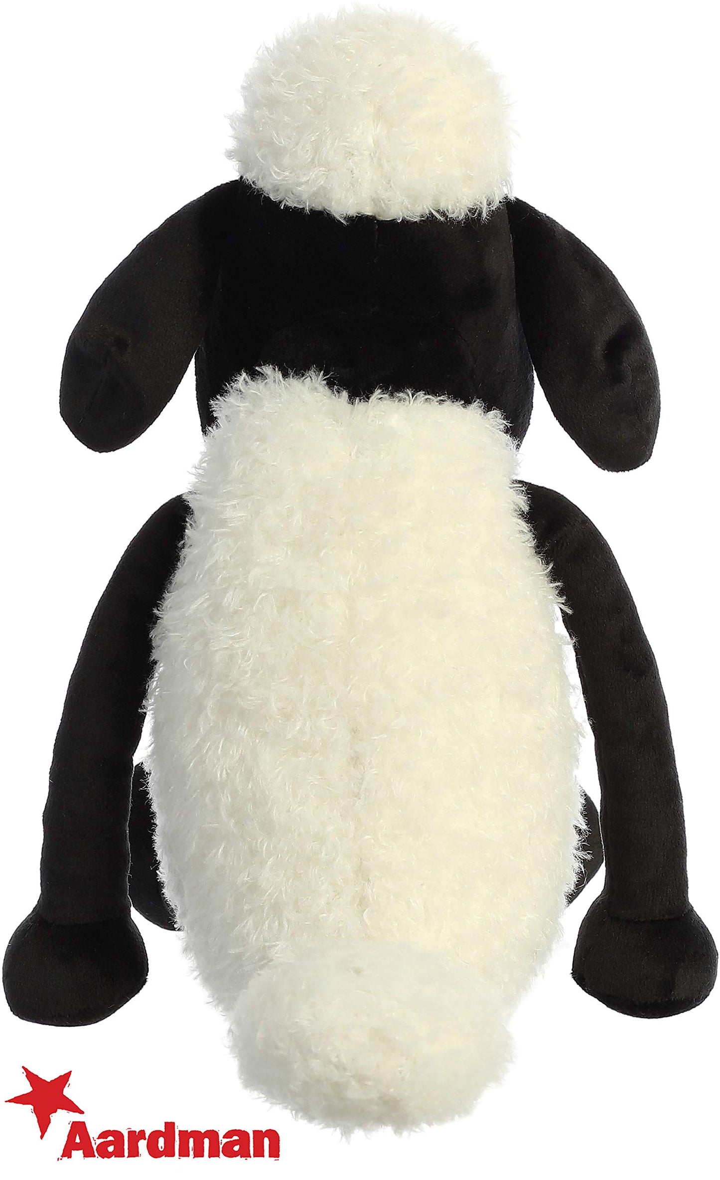 Aurora® Playful Shaun The Sheep® Stuffed Animal - Endless Fun - Farmyard Exploration - White 17 Inches