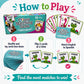 Urban Supply Co Bilingual Colors Matching Memory Game - Learn Spanish and English Colors. ESL and Language Immersion for Early Children's Bilingual