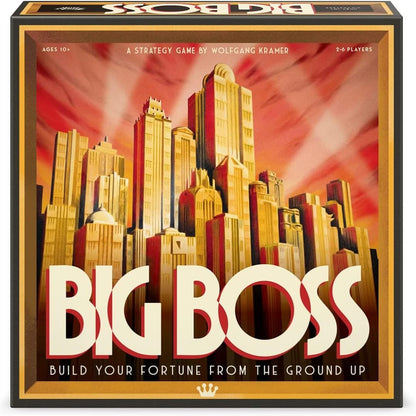 Funko Big Boss Strategy Board Game for 2-6 Players Ages 10+