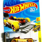 Hot Wheels Street Wiener Hot Dog car, Fast Foodie 2/5 (Treasure Hunt)